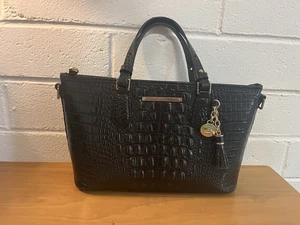 Brahmin Handtasche Schulterriemen schwarz - Bild 1 von 3