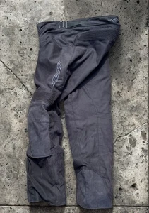 RST Mens Motorcycle Riding Trousers UK 38 XXL Black Removable Liner Adjustable - Picture 1 of 13