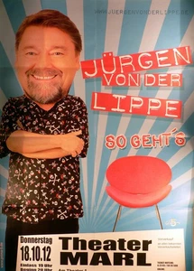 Jürgen von der Lippe - Marl 2012 - Veranstaltungs-Poster  A1 - Picture 1 of 1