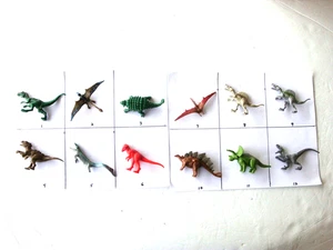 Sie wählen 4 2015 Walmart exklusive Dino Röhre 3" Mini Jurassic World Dinosaurier - Bild 1 von 15