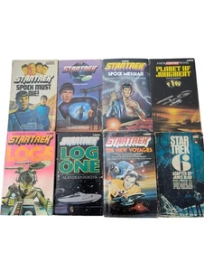 CORGI Star Trek Book Collection Spock Must Die Log 5 and More Paperback Set - Picture 1 of 20
