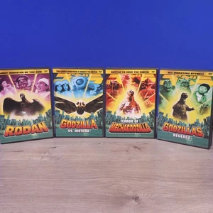 Rodan + 3 Godzilla DVDs Lot Toho 1956–1975 Terror of Mechagodzilla Mothra - Picture 1 of 5