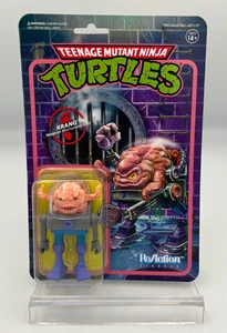 Teenage Mutant Ninja Turtles Krang Actionfigur Super 7 ReAction 2020 Neu in OVP - Bild 1 von 7