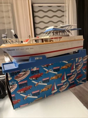 !Carrera Structo 90400 Motor Yacht AMARO 70er Jahre In OVP !!! Ersatzteilspender - Bild 1 von 4