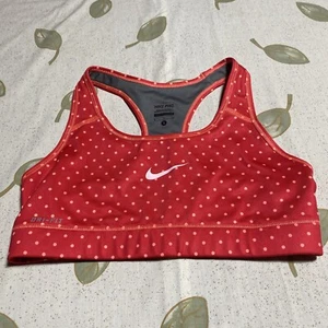 SUJETADOR DEPORTIVO NIKE PRO ESTAMPADO MUJER ROJO - MUJER TALLA PEQUEÑA.  I - Imagen 1 de 6