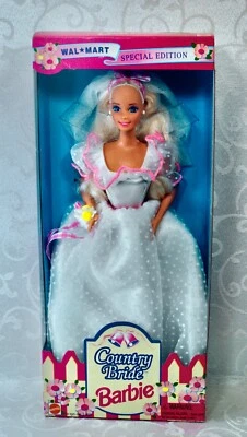 Barbie, "Country Bride Barbie", Wal*Mart, Edición Especial. Foto 1 de 4
