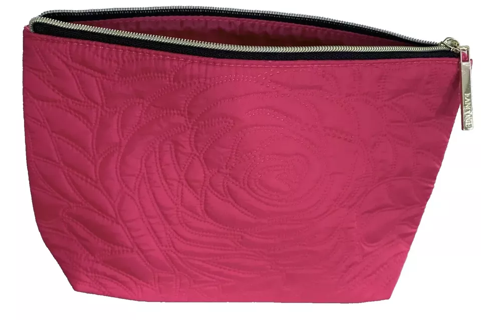 Lote de 2 LANCOME Rosa Rosa Rojo Bolsa de Maquillaje Bolsa de Artículos de Aseo Estuche de Cosméticos Nuevo Foto 1 de 1