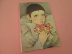 CARTELLA CLIP VINTAGE PIERROT LOVE 1981 MIRA FUJITA NUOVA - Foto 1 di 5
