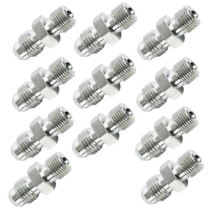 Accesorios Fragola - Adaptador de freno recto 4AN x 1/8" MPT acero 581604 - Lote de 11 - Imagen 1 de 1