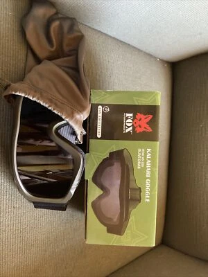 Fox Sports Tactical Goggles - 180 Degree View - 400 UV Protection - Shatterproof