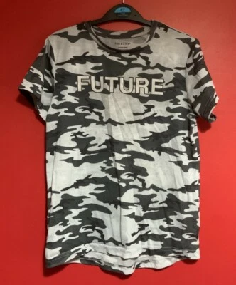 Boys Multicoloured Green Camo Future PRIMARK Tshirt UK Boys Size 10-11 Years (1) - Image 1 of 4