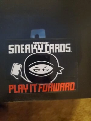 Sneaky Cards Play It Forward Interactive Card Game Gameright Scavenger Hunt used - Image 1 of 4