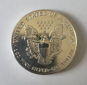USA 1 Dollar 1987 American Silver Eagle Liberty 1 OZ Fine Silver Coin 13 Sterne - Bild 1 von 2