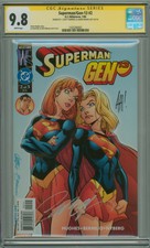 SUPERMAN GEN 13 2 CGC 9.8 SIGNED J SCOTT CAMPBELL DC WINDSTORM 2000 SUPERGIRL