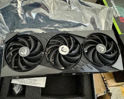 For MSI RTX4090 GAMING X SLIM 24G Seires Heatsink Cooling Fan or Bad PCB board - Image 1 of 4