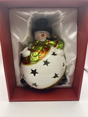 QVC Home Reflections Luminaria Escarchada Sin Llama LED Pilar Vela Con Temporizador Foto 1 de 4