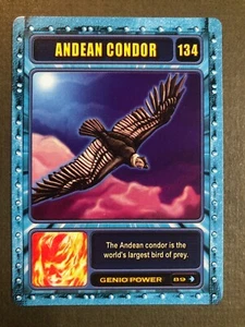 2003 Marvel Genio Card Andean Condor #134 Pack Fresh! - Picture 1 of 4