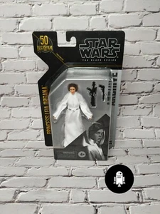 Star Wars Black Series Leia Organa Archive Lucasfilm 50th Anniversary - Imagen 1 de 2