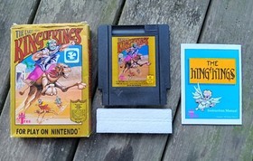 CIB Nintendo NES King Of Kings The Early Years Camel Cover Wisdom Tree 1991 RARE