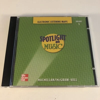 SPOTLIGHT ON MUSIC Electronic Listening Maps Student Edition CD-Rom Grade 1 - Image 1 of 4