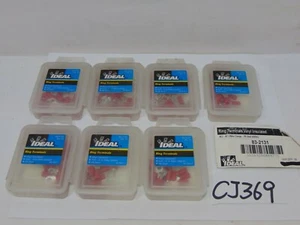 NEW IDEAL 83-2131 VINYL INSULATED #22 TO #16 AWG WITH #8 STUD RING LOT 175 - Picture 1 of 5