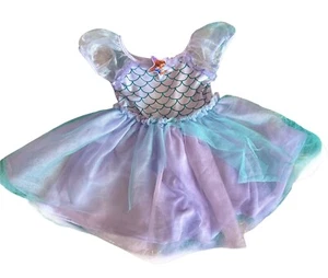 Disney Princess Girls 2T Little Mermaid Ariel Dress Up Dress - Picture 1 of 2