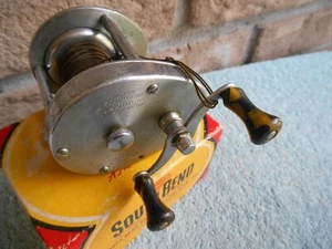 VINTAGE SOUTH BEND SMOOTHCAST DIRECT DRIVE 790 FISHING REEL WITH BOX - Picture 1 of 19