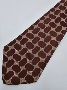 VTG Washer Brothers Designer Ties Silk Mens NeckTie Formal Traditional Burgundy - Picture 1 of 6