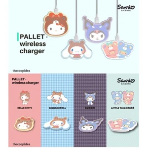 Thecoopidea x Sanrio PALLET 15W 10W WIRELESS CHARGING PAD iPhone Samsung Galaxy - Picture 1 of 13