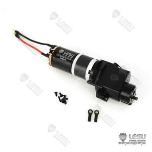 LESU RC 1/14 Drive GearBox 2Speed Transmission Motor for Tamiya Tractor Truck