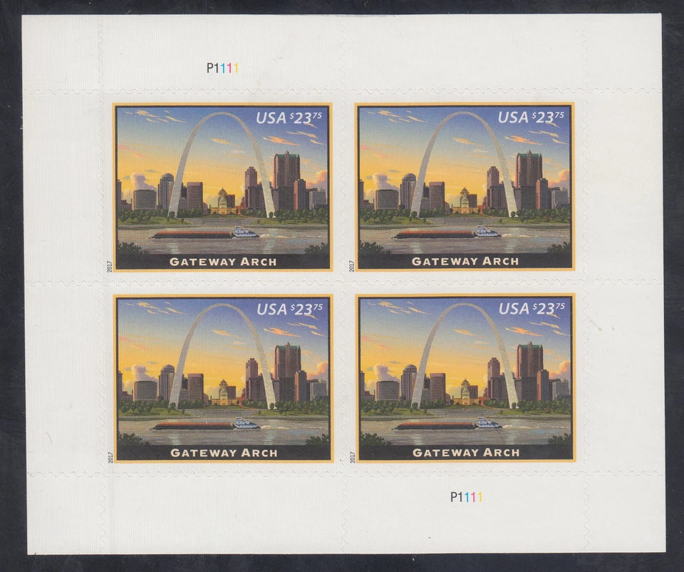 US Stamp #5157 2017 $23.75 Express Mail VF NH Souvenir Sheet of 4 - Image 1 of 1