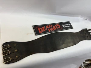 Indian A Producto "REGAL" Joseph Buegeleisen Cuero Moto Riñón Cinturón - Imagen 1 de 5