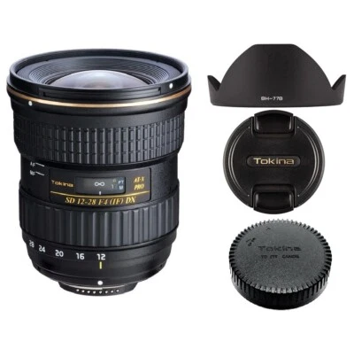 Tokina 12-28mm f/4.0 Aspherical AT-X Pro DX Wide Zoom APS-C Lens For Canon EF-S - Image 1 of 4