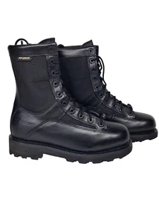 Bates Stivali da Lavoro Uomo 8" DuraShock Lacci-Toe Impermeabili 7 Nero - Foto 1 di 5