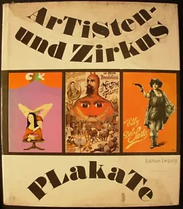 1976 Circus poster art entertainment advertising Plakat German album cyrk - Picture 1 of 11