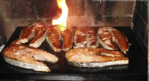 PIASTRA PIETRA LAVICA ETNA COTTURA BISTECCHIERA BARBECUE REFRATTARIA 35X35X3 - Foto 1 di 8