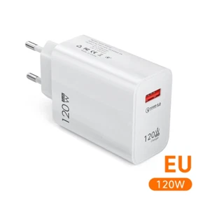 Chargeur Mural Rapide USB QC 5.0 - 120 W - 1 Port - Photo 1 sur 5