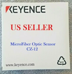 Sensor de fibra óptica Keyence CZ-12 *NUEVO* ENVÍO GRATUITO DESDE EE. UU. - Imagen 1 de 3