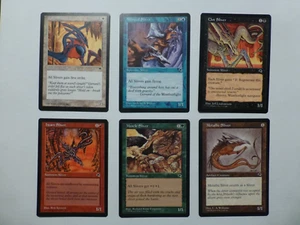 MtG Tempest Common Sliver set di 6 quasi nuovo $ 0,75 spedizione piatta VCT123720 - Foto 1 di 2