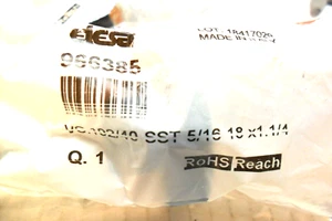 966385 - Elesa 5 Lobe Hand Knob 5/16-18 x 1-1/4" Long Shank Factory Sealed - Picture 1 of 4