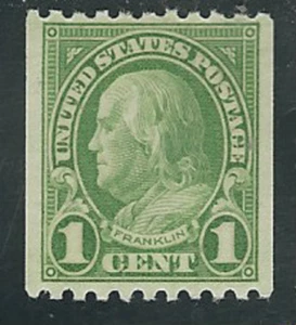 #604...1 Cent...Franklin...8 Stamps... MH - Picture 1 of 1