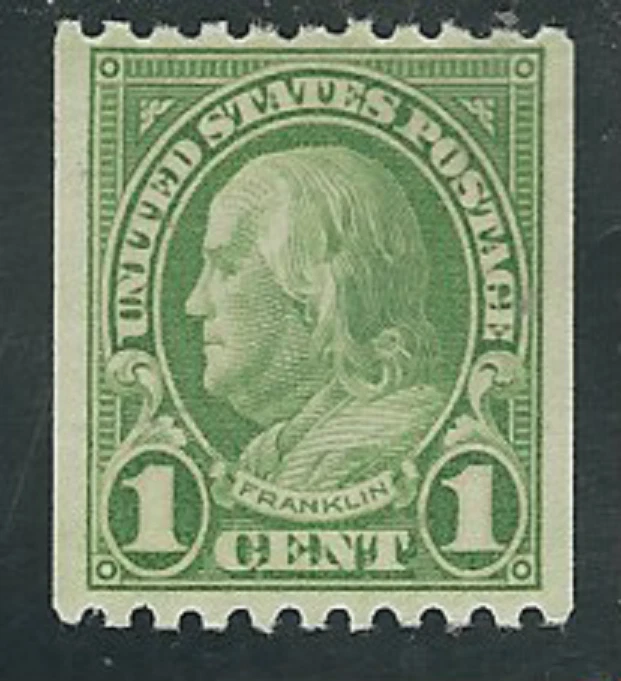 #604...1 Cent...Franklin...8 Stamps... MH - Image 1 of 1