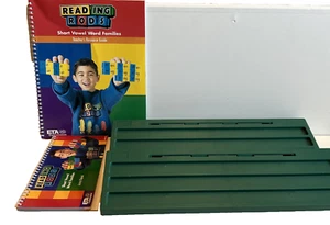 ETA Cuisenaire Reading Rods Short Vowel Word Family & 2 Letter Trays - Picture 1 of 6