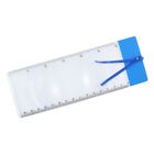 Multifunction Ruler Magnifying Glass Measuring Reading Magnifying Glass
