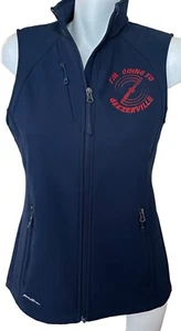 Eddie Bauer Sleeveless Vest Womens Size Small #EB547 I'm Going to Geezerville - Picture 1 of 10