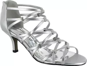 Sandali da sera Easy Street donna usignolo taglia - 8,5 colore - argento - Foto 1 di 5