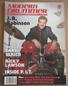 Modern Drummer June 1987, J.R. Robinson on Cover, Lars Ulrich, Ricky Lawson - Bild 1 von 4