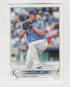 (10) Brad Keller 2022 TOPPS SERIES 2 CARD LOT #412 KANSAS CITY ROYALS - Picture 1 of 1