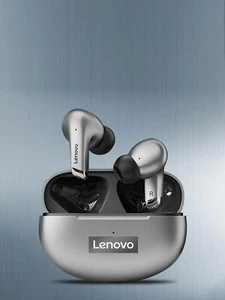 LENOVO Noise Cancelling Half-Ear Low Latency HIFI Stereo Sound Gaming Wireless - Picture 1 of 4