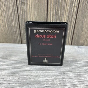 Atari 2600 Circus Atari 1980 Game Cartridge Only Tested - Picture 1 of 13